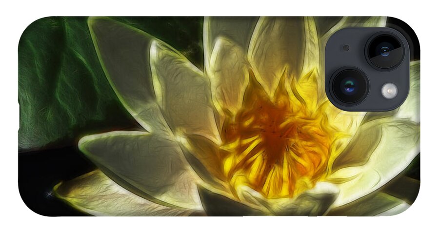 Lily iPhone 14 Case featuring the photograph Water Lily by Yvonne Johnstone