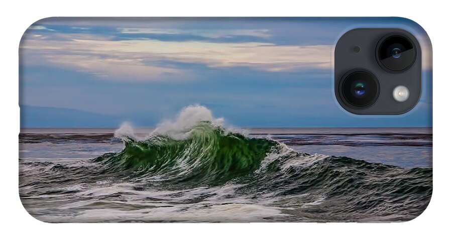 Waves iPhone 14 Case featuring the photograph Wave Break by Tommy Farnsworth