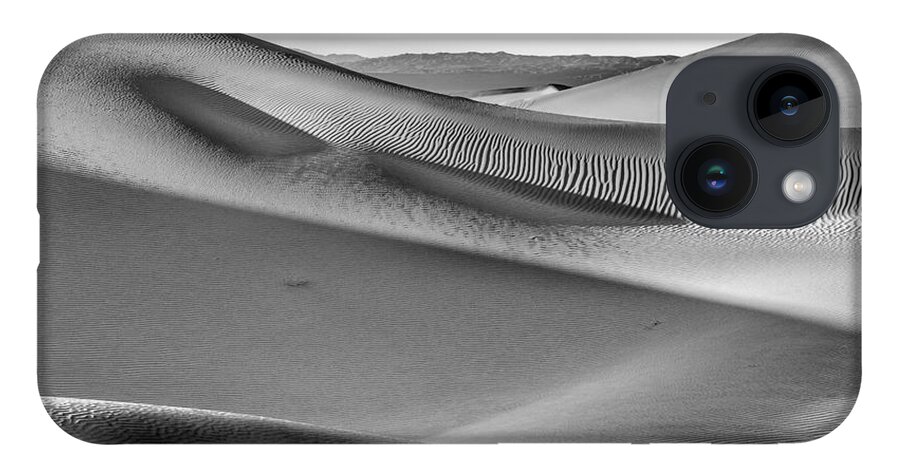 Sky iPhone 14 Case featuring the photograph Waves of Sand III by Jon Glaser