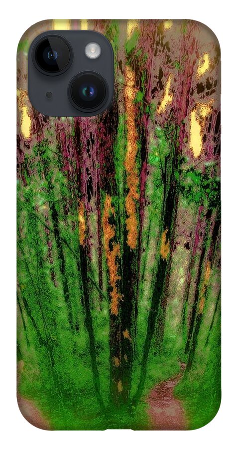 Wax Forest iPhone 14 Case featuring the photograph Wax Forest Cathedral by Laureen Murtha Menzl