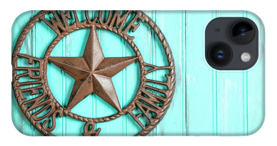 Concepts & Topics iPhone 14 Case featuring the photograph Welcome Friends And Family Around Texas by Fstop123