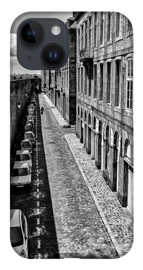 St Malo iPhone 14 Case featuring the photograph Where's my car? by Nigel R Bell