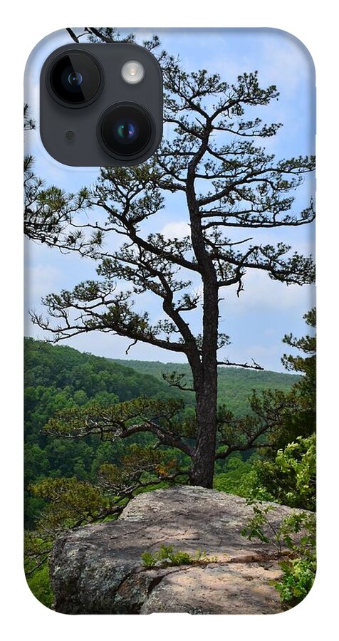 Whitaker Point iPhone 14 Case featuring the photograph Whitaker Point Trail by Laureen Murtha Menzl