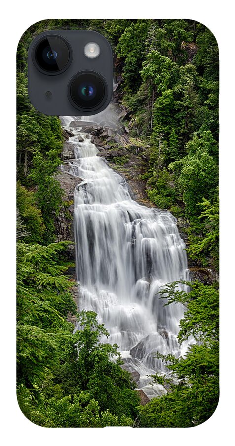 Whitewater Falls iPhone 14 Case featuring the photograph White Water Falls by John Haldane