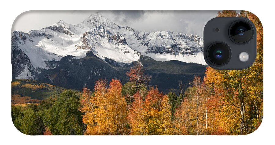 Telluride iPhone 14 Case featuring the photograph Wilson Peak by Aaron Spong