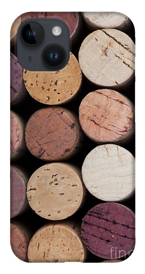 Alcohol iPhone 14 Case featuring the photograph Wine corks 1 by Jane Rix