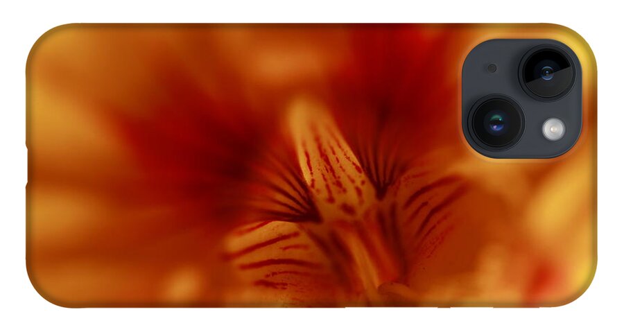 Florals iPhone 14 Case featuring the photograph Yellow Into Red by John F Tsumas