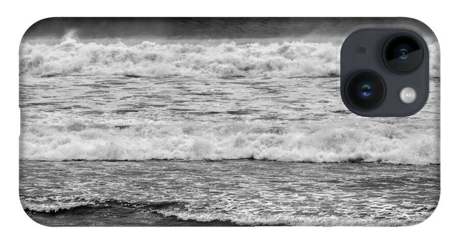 Surf iPhone 14 Case featuring the photograph You go first by Nigel R Bell