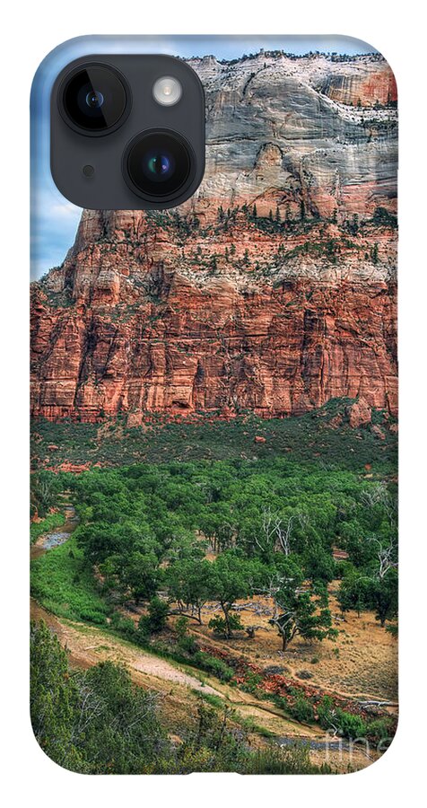 Virgin iPhone 14 Case featuring the photograph Zion National Park II by Eddie Yerkish