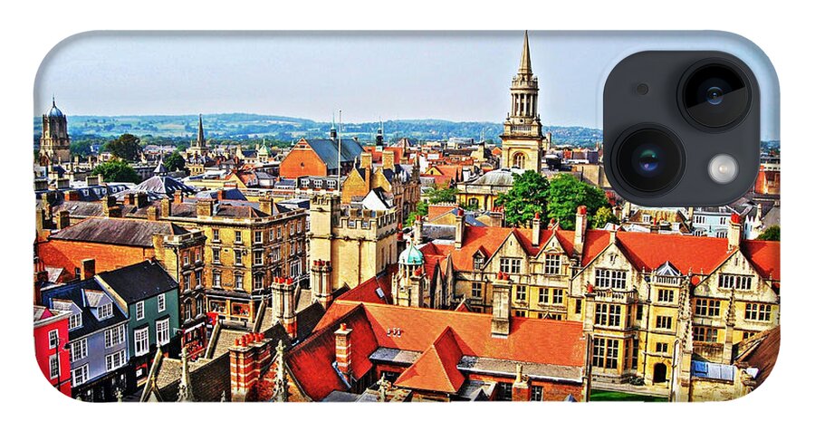 Yhun Suarez iPhone 14 Case featuring the photograph Oxford Cityscape by Yhun Suarez