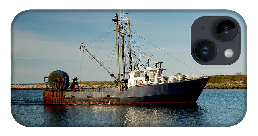 Boat iPhone 14 Case featuring the photograph Catch of the Day by Cathy Kovarik