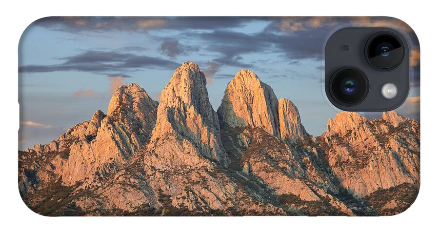 00438928 iPhone 14 Case featuring the photograph Organ Mountains Near Las Cruces New by Tim Fitzharris