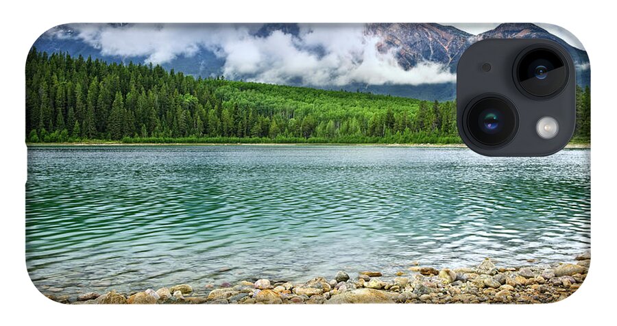 Lake iPhone 14 Case featuring the photograph Mountain lake in Jasper National Park 4 by Elena Elisseeva