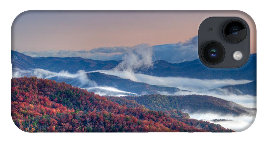 Autumn iPhone 14 Case featuring the photograph Above the Clouds by Joye Ardyn Durham