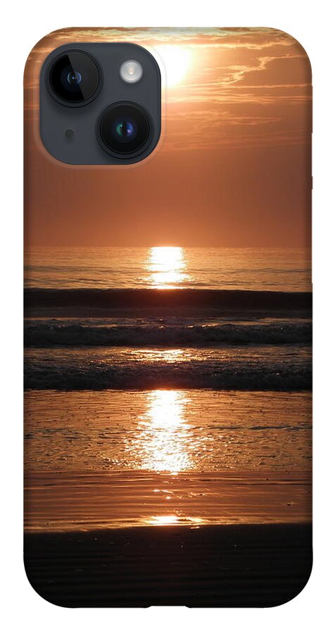 Sunrise iPhone 14 Case featuring the photograph All Lined Up by Kim Galluzzo