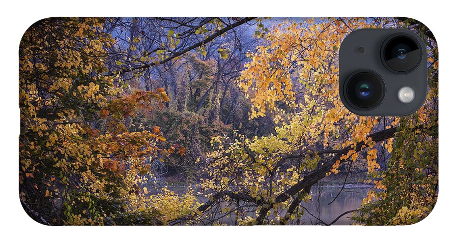 Connecticut River Brattleboro iPhone 14 Case featuring the photograph Autumn and the River by Tom Singleton