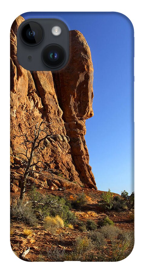 Arches National Park iPhone 14 Case featuring the photograph Backside Beauty in Utah by Mike McGlothlen