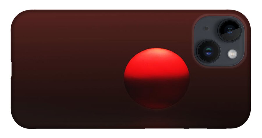 Sun iPhone Case featuring the photograph Big Red Ball by Deborah Smith