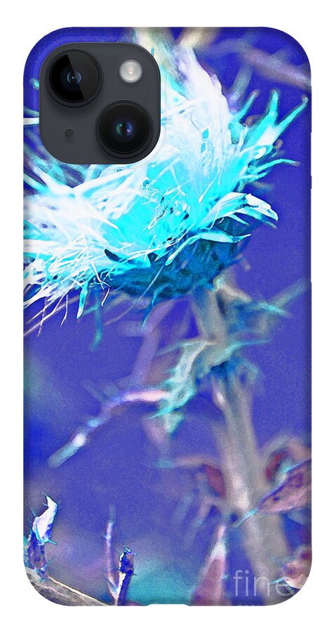 Weeds iPhone 14 Case featuring the photograph Bright Accident by Julie Lueders 