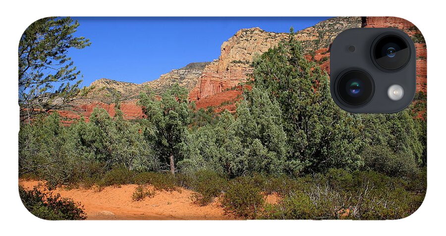 Sedona iPhone Case featuring the photograph Brins Path by Julie Lueders 