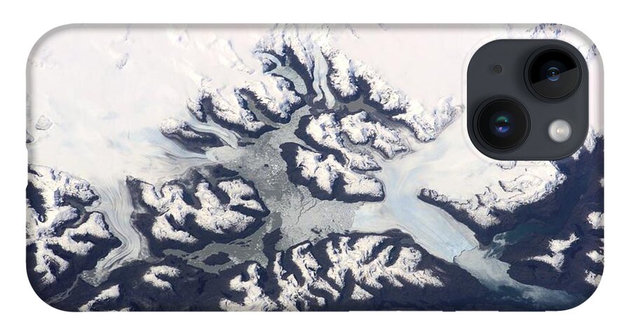 Bruggen Glacier iPhone Case featuring the photograph Bruggen Glacier, Chile by Nasa