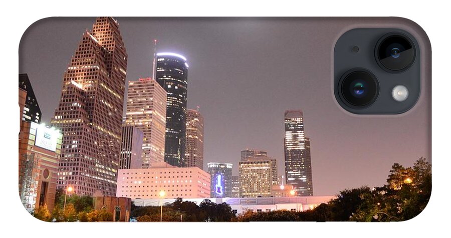 Downtown iPhone 14 Case featuring the photograph Downtown Houston by David Morefield