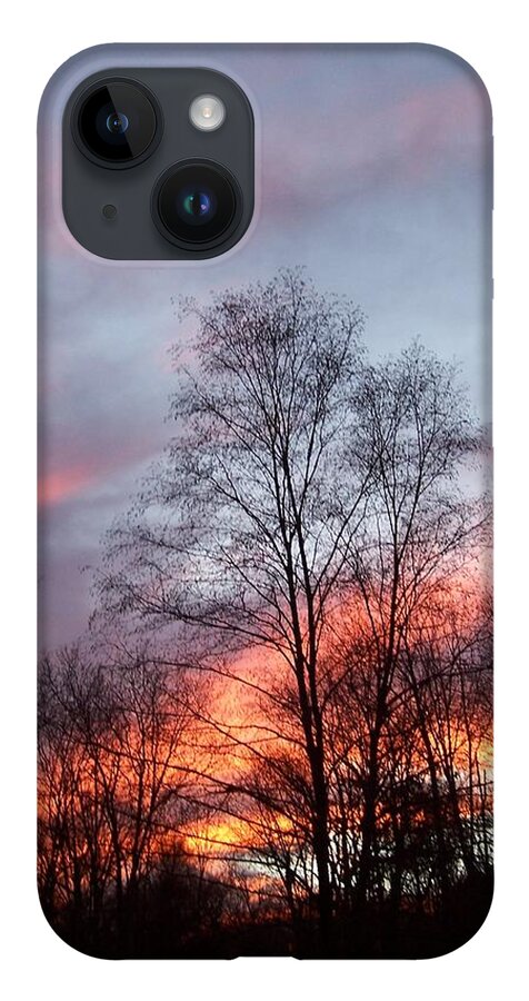 Sunset iPhone 14 Case featuring the photograph Explosions Of Color by Kim Galluzzo Wozniak