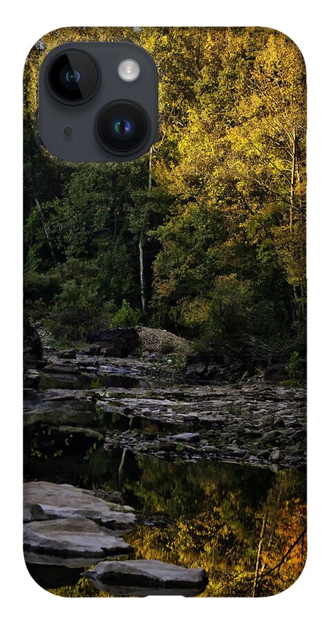 Fall Color iPhone 14 Case featuring the photograph Hailstone Sunrise 2 by Michael Dougherty