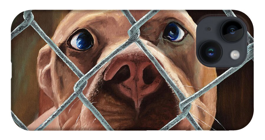 Pet iPhone Case featuring the painting Help Release Me III by Vic Ritchey