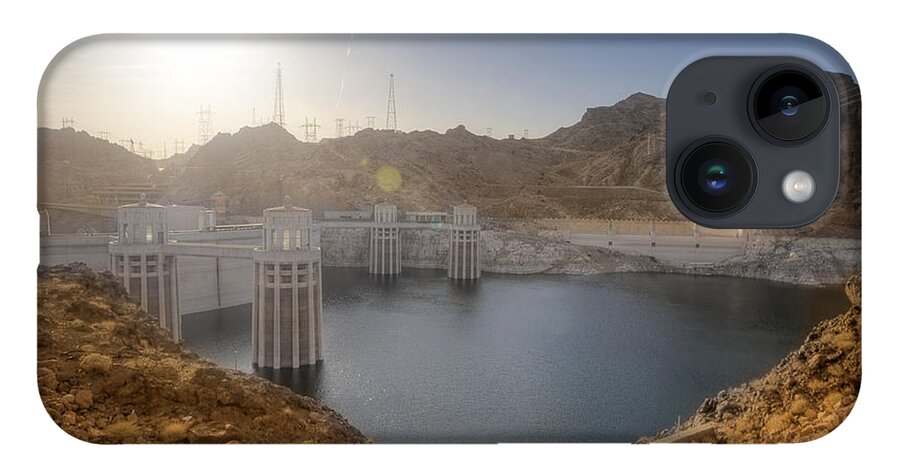 Yhun Suarez iPhone 14 Case featuring the photograph Hoover Dam by Yhun Suarez