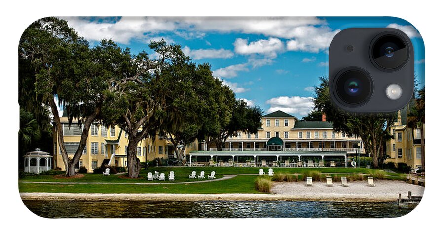 Lakeside Inn iPhone 14 Case featuring the photograph Lakeside Inn by Christopher Holmes