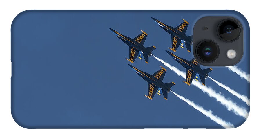 Airshow iPhone 14 Case featuring the photograph Reaching for the sky by Sue Karski