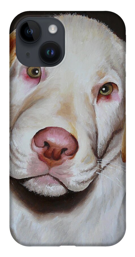 Puppy iPhone 14 Case featuring the painting Savannah by Vic Ritchey