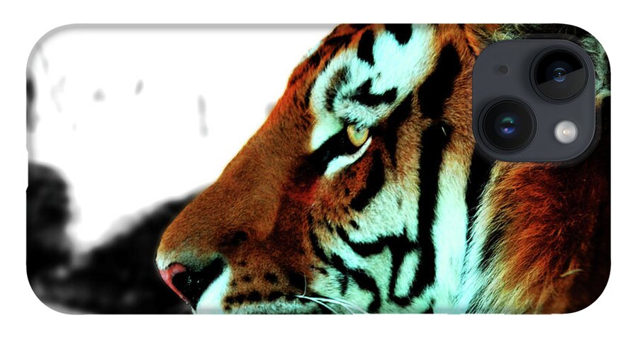 Tiger iPhone 14 Case featuring the photograph The Alpha by La Dolce Vita