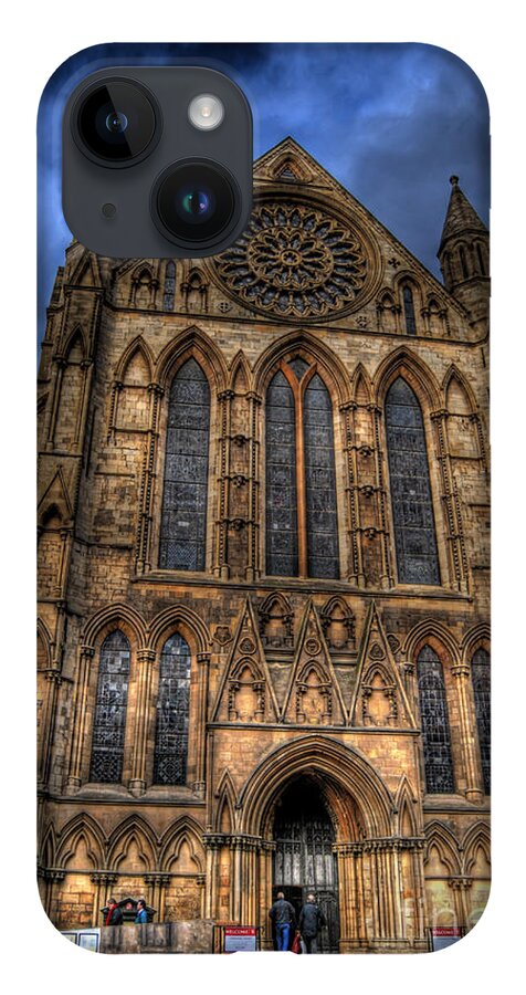 Yhun Suarez iPhone Case featuring the photograph York Minster Cathdral South Transept by Yhun Suarez