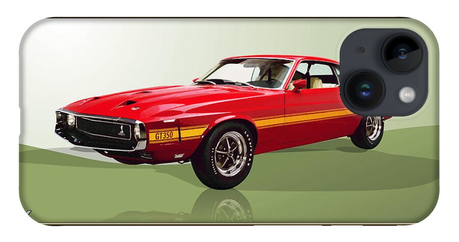 Wheels Of Fortune By Serge Averbukh iPhone Case featuring the photograph 1969 Shelby v8 GT350 by Serge Averbukh