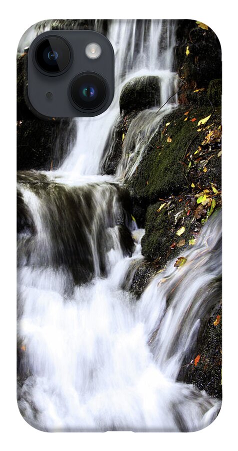 Badger iPhone 14 Case featuring the photograph Badger Dingle fall by Stephen Melia