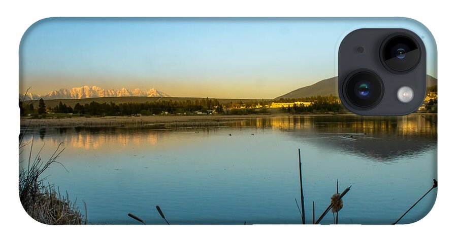 Blue iPhone 14 Case featuring the photograph Calm waters #2 by Thomas Nay