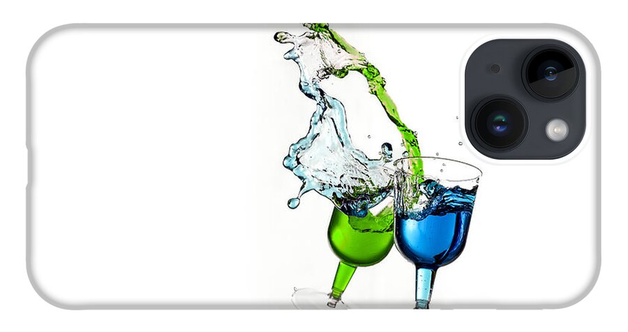 Alcohol iPhone Case featuring the photograph Dancing Drinks by Peter Lakomy