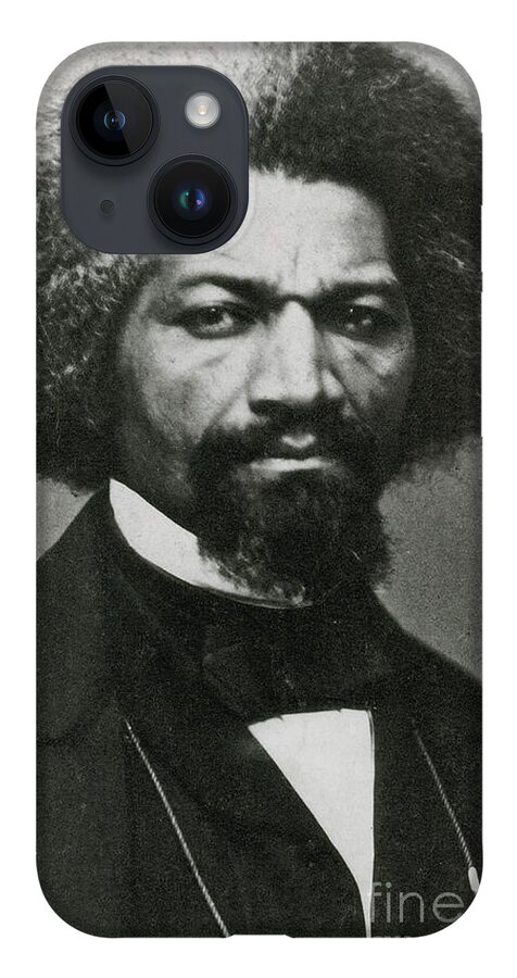 History iPhone Case featuring the photograph Frederick Douglass, African-american by Photo Researchers