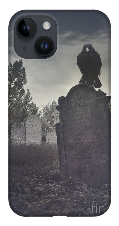 Graveyard iPhone 14 Case featuring the photograph Graveyard by Jelena Jovanovic