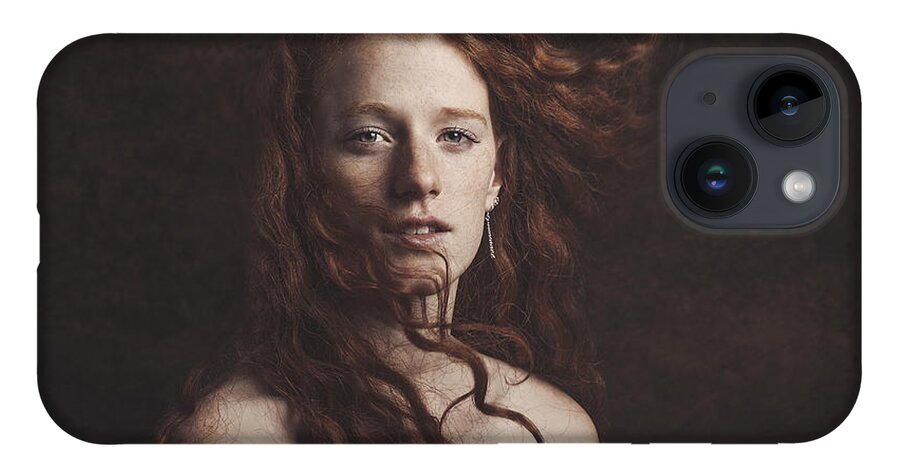 Woman iPhone 14 Case featuring the photograph Ilaria by Traven Milovich
