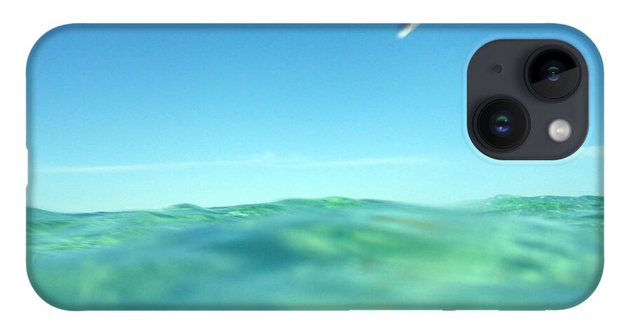 Adventure iPhone 14 Case featuring the photograph Kitesurfing by Stelios Kleanthous