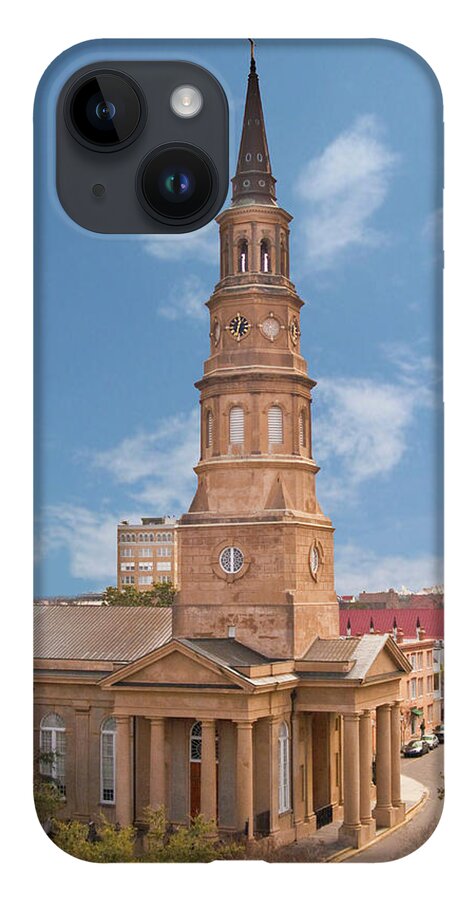 Charleston iPhone Case featuring the photograph St Philips Episcopal Church by Bill Barber