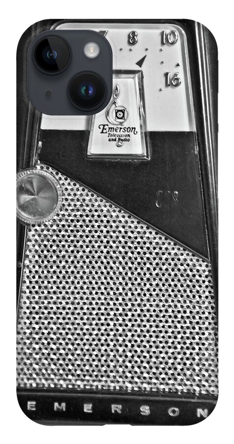 Transistor iPhone Case featuring the photograph Transistor Radio Blown Up by Matthew Bamberg
