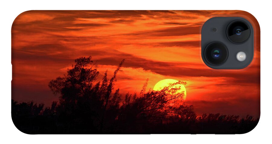 Sunset iPhone 14 Case featuring the photograph 16- Inferno by Joseph Keane