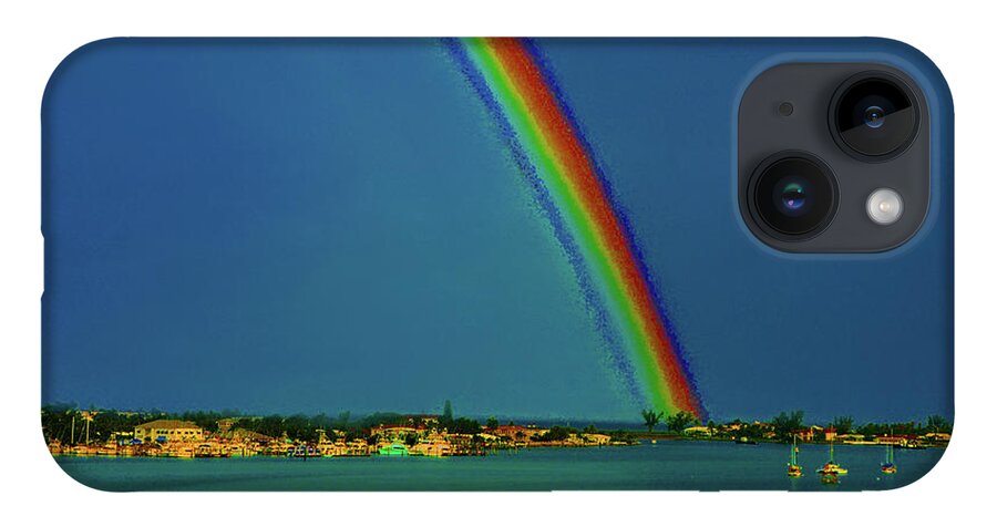 Rainbow iPhone Case featuring the photograph 17- Somewhere... by Joseph Keane