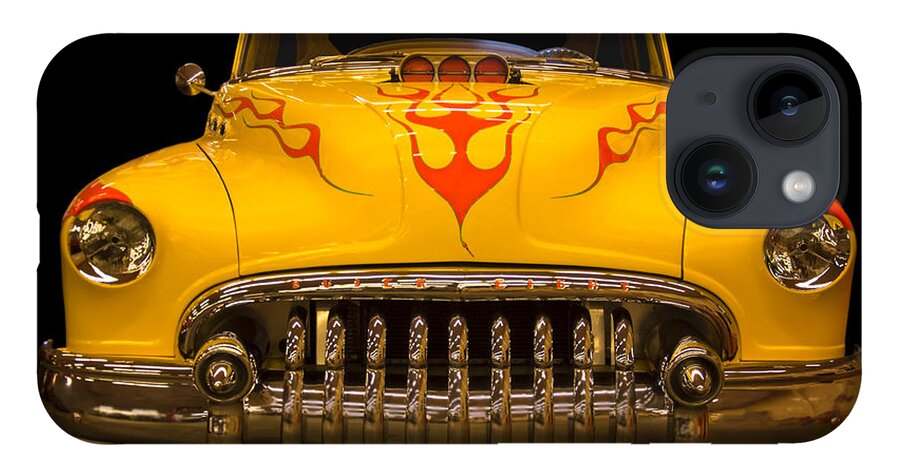 1950s iPhone 14 Case featuring the photograph 1950 Buick Sedanette Hot Rod by Flees Photos