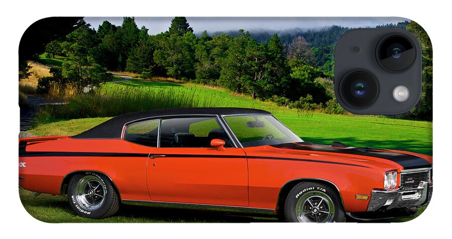 Automobile iPhone 14 Case featuring the photograph 1972 Buick GSX 455 Stage 1 by Dave Koontz
