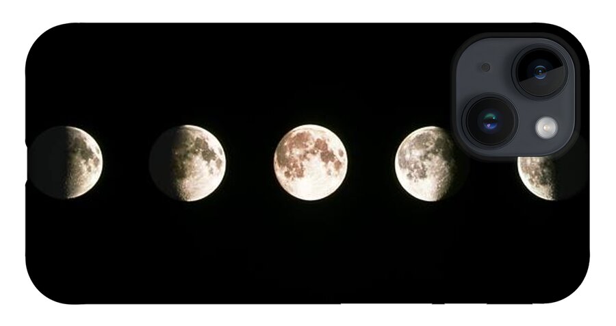 Moon iPhone Case featuring the photograph Composite Image Of The Phases Of The Moon by John Sanford